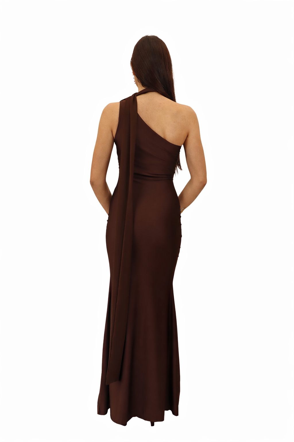 Vestido Fiesta Kira Marrón