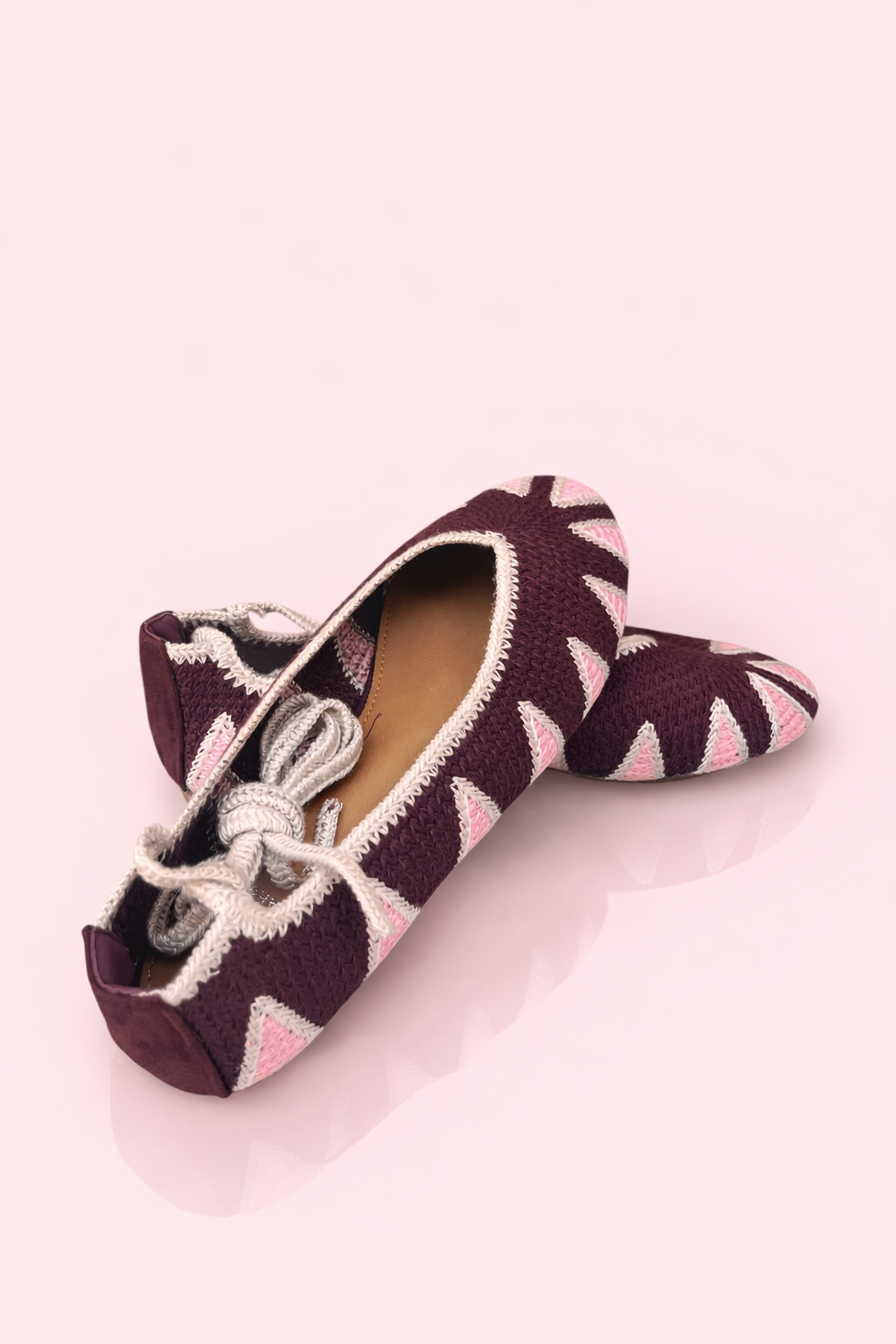 Amelie Crochet Ballerinas