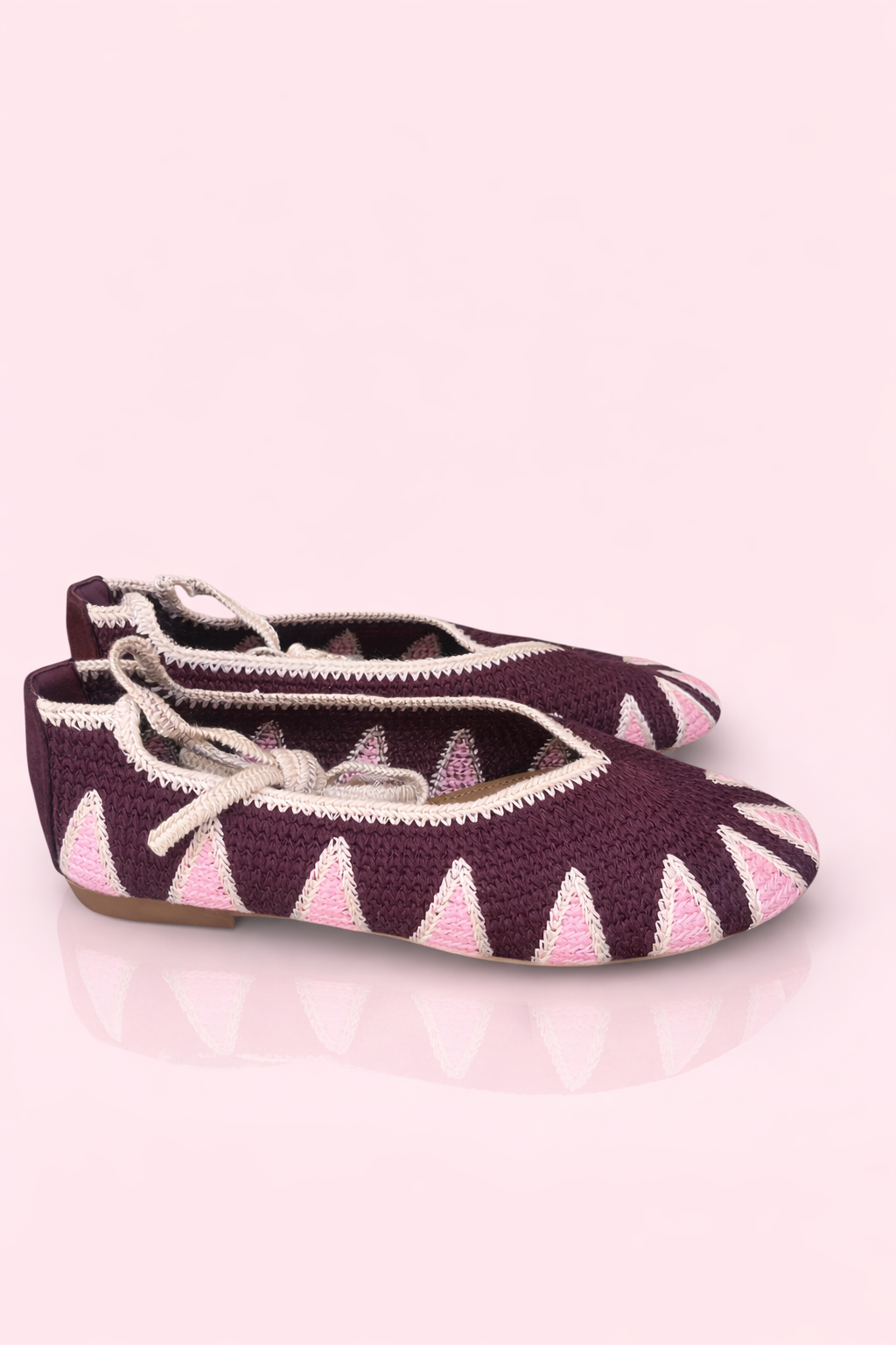 Amelie Crochet Ballerinas